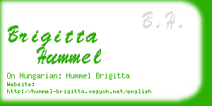 brigitta hummel business card